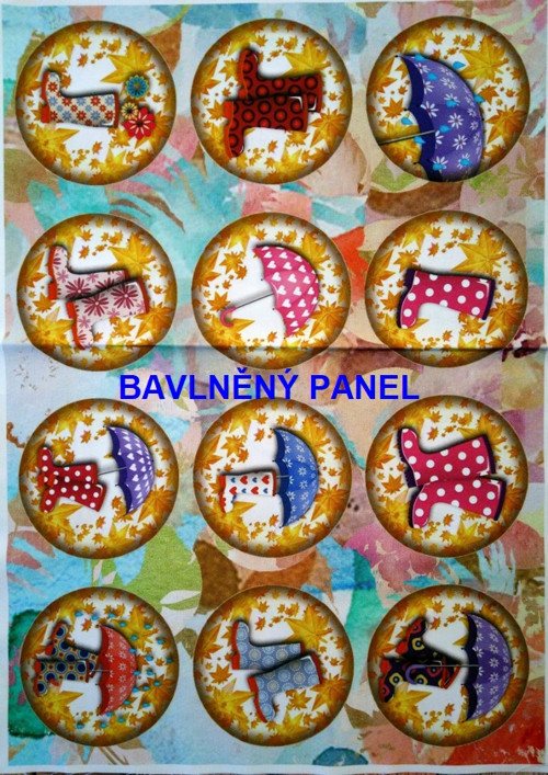 Bavlněná látka - sada 35 x 49 cm — foto 1