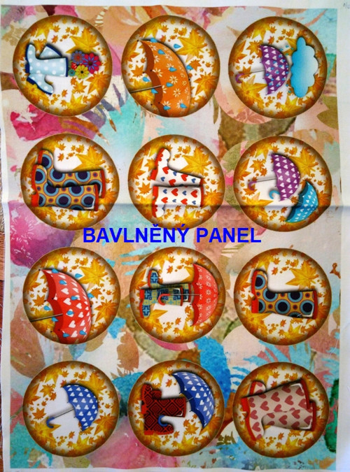Bavlněná látka - sada 35 x 49 cm — foto 1