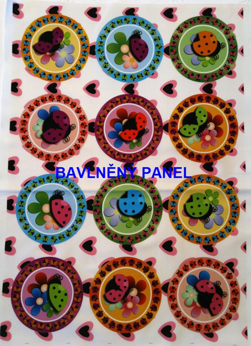 Bavlněná látka - sada 35 x 49 cm — foto 1