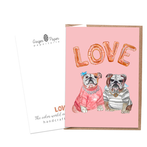 Přání Bulldog's Love
