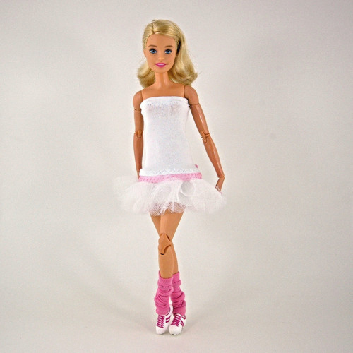 Barbie - Růžovobílá baletka — foto 1