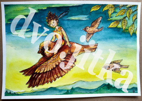 Autorská ilustrace k příběhu — foto 1