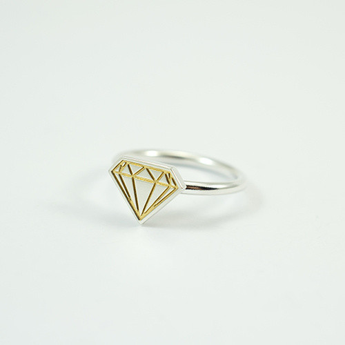 Prsten DIAMANT (ag 925) — foto 1