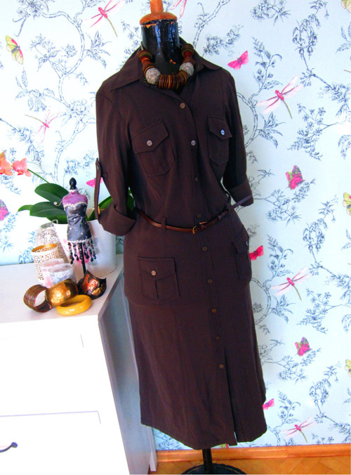 Košilovky elegantní mocca — foto 1