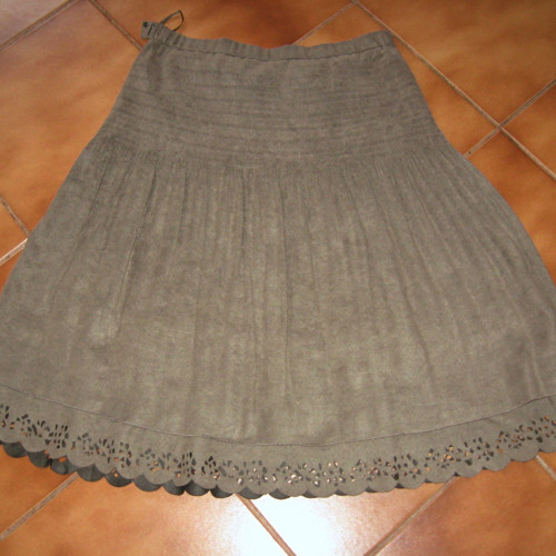 Sukně hnědo-šedá 13630 — foto 1