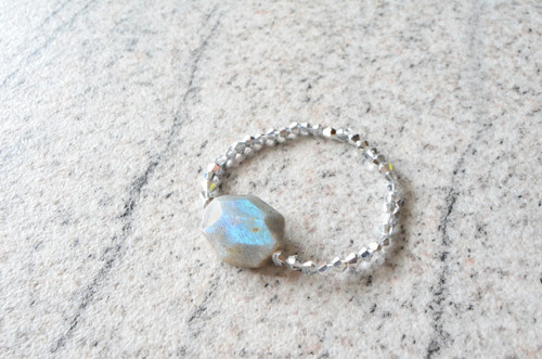 Náramek Silver Sparkling Labradorite — foto 1