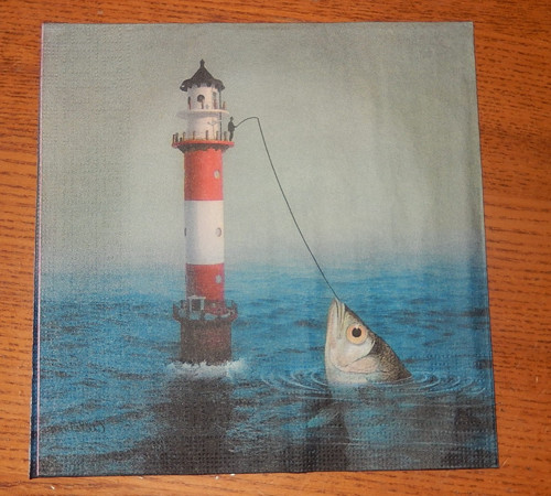 Ubrousek na decoupage - úlovek — foto 1