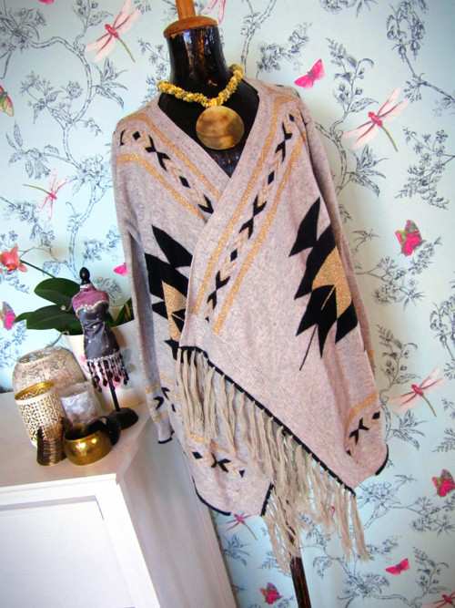 Kardigan boho aztécký — foto 1