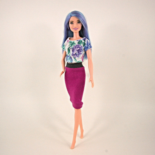 Barbie - Tričko s kvítky — foto 1