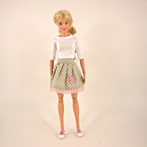 Barbie - Sukně s puntíky — foto 1