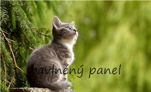 Bavlněný panel KOC 124 — foto 1