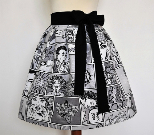 Komiks - zavinovací sukně — foto 1
