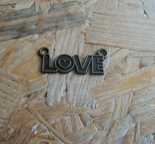 Bronzový Mezidíl "Love" — foto 1