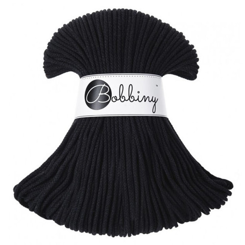 Bobbiny Junior 3mm - černá - 4m — foto 1