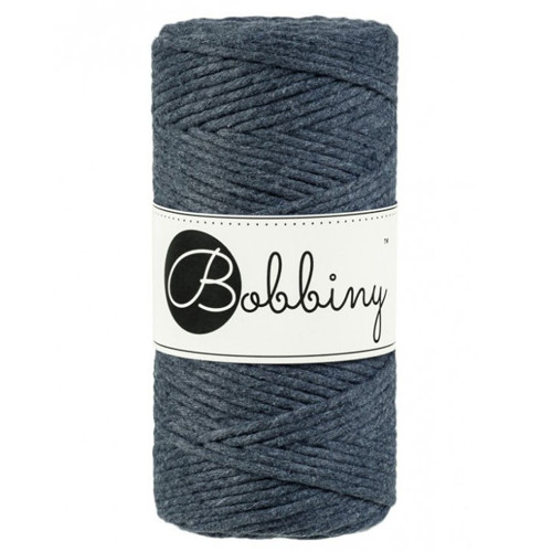 Bobbiny Macrame Regular 3mm - grafit - 4m — foto 1