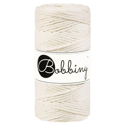 Bobbiny Macrame Regular 3mm - přírodní - 4m