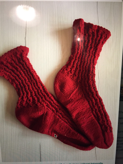 Pletené ponožky babičky Růženky — foto 1