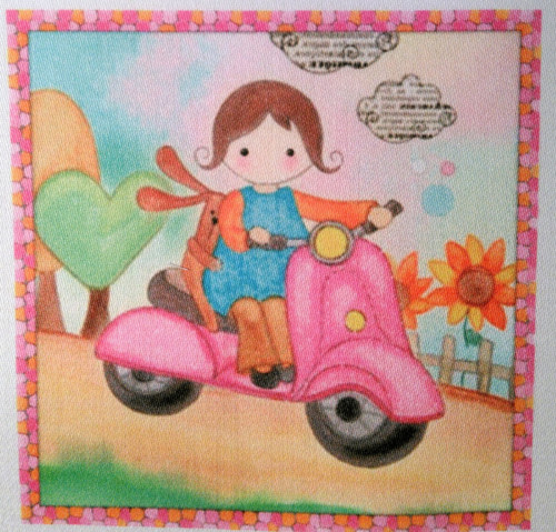 Bavlněná látka - panel 10 x 10 cm — foto 1