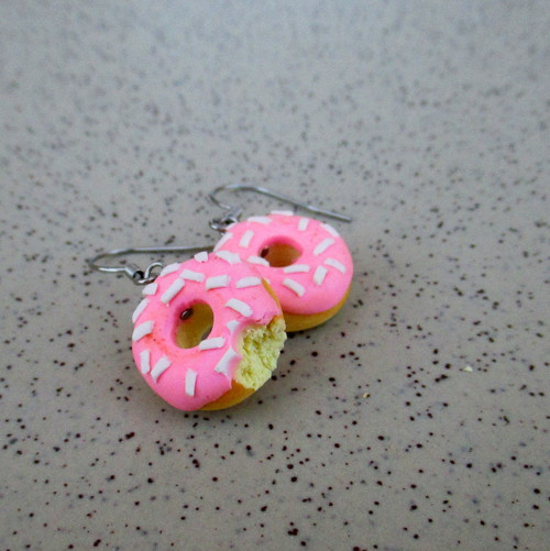 Náušnice donuty