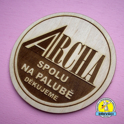 Podtácek Archa - na zakázku...KV0091