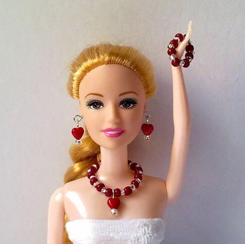 Šperky pro panenky Barbie - souprava — foto 1