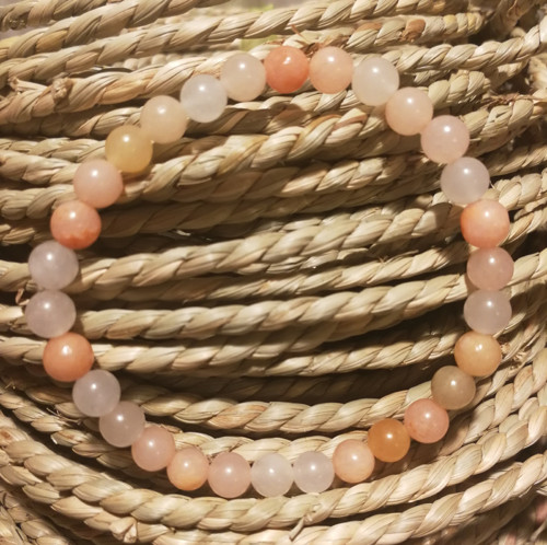 Náramek - pink avanturín — foto 1
