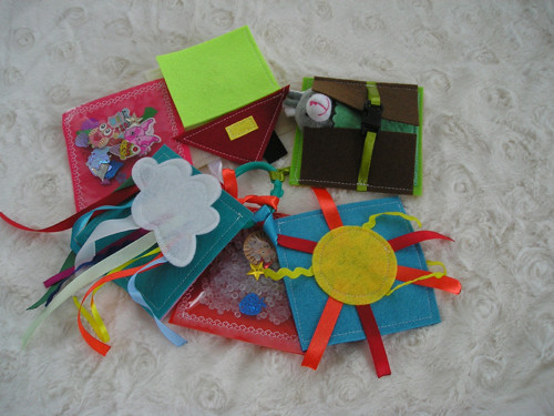 Mini quiet book č.3