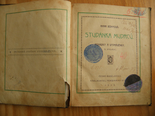 Studánka mudrců, A. Bohmová