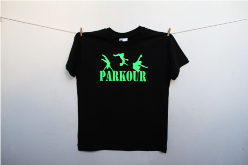 Tričko parkour
