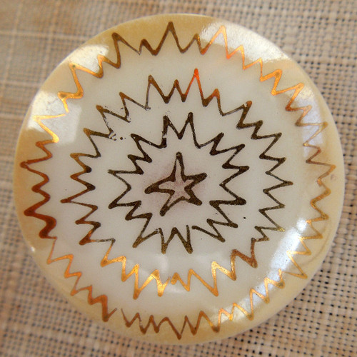 Jablonecký knoflík sklo, 32 mm