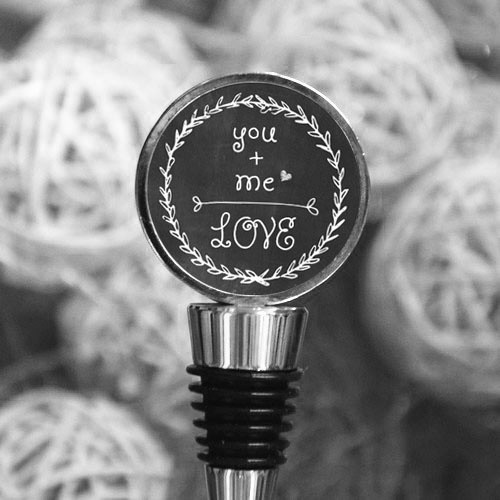 Zátka na lahev - you + me
