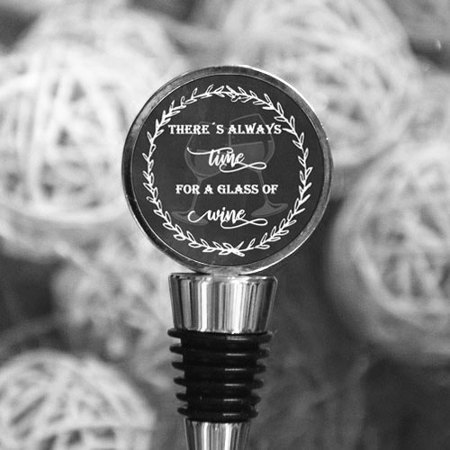 Zátka na lahev - glass of wine