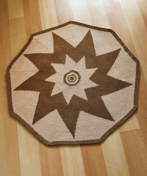 Kulatý kobereček 71 cm — foto 1