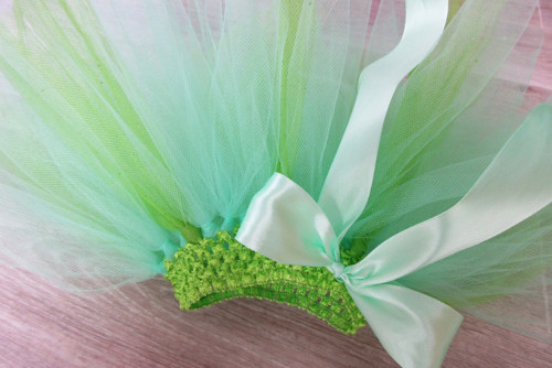 Tutu sukýnka - zelená -1-7let - IHNED — foto 1