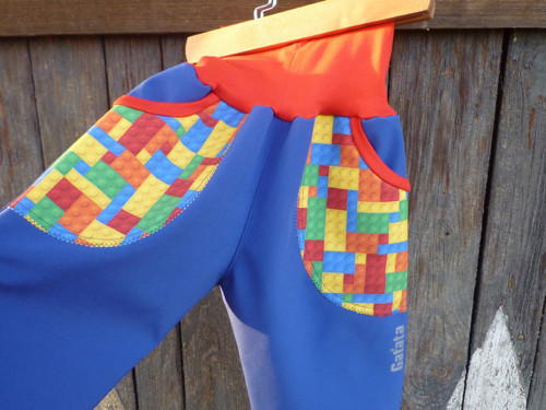 Softshellky modre LEGOLOVERS 92/98 — foto 1