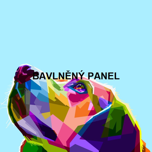 Bavlněný panel 25 x 25cm