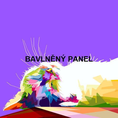 Bavlněný panel 25 x 25cm