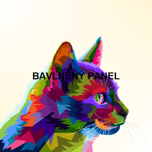 Bavlněný panel 25 x 25cm