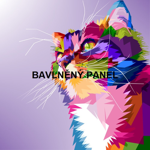 Bavlněný panel 25 x 25cm
