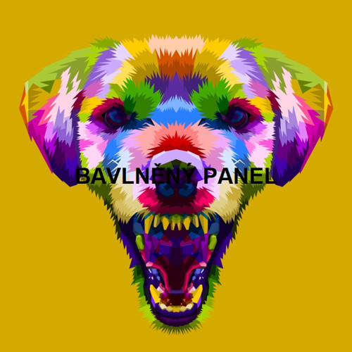 Bavlněný panel 25 x 25cm
