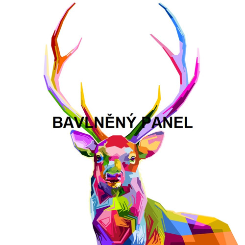 Bavlněný panel 25 x 25cm