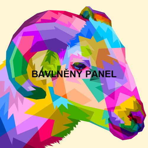 Bavlněný panel 25 x 25cm