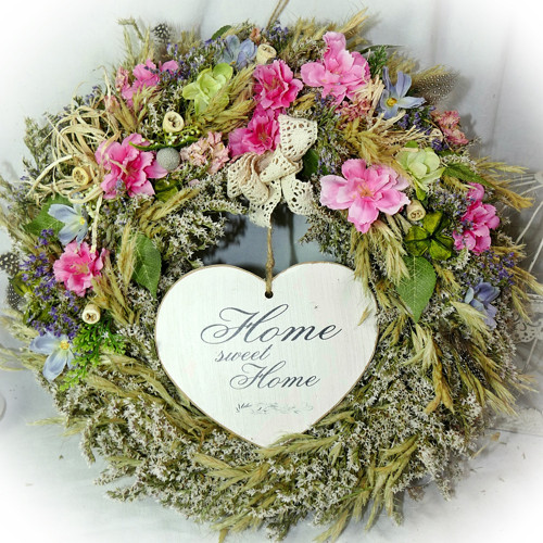 Věnec jarní - Home sweet home — foto 1