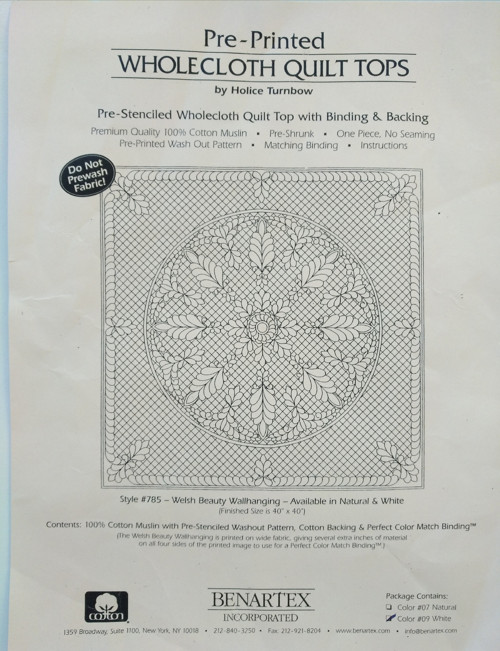 Sada s předtištěným vzorem pro Quilt, vel. 40 " — foto 1