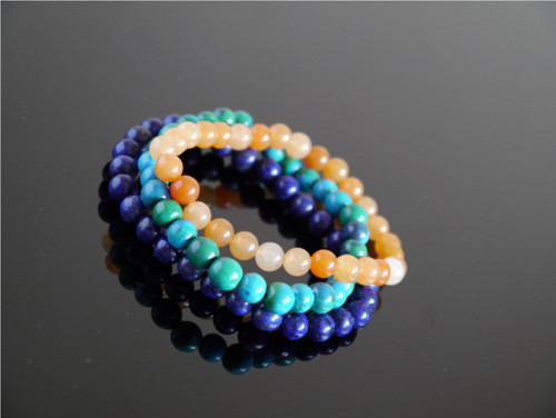 Set 3 náramků Avanturín /Lapis Fénix /Lapis lazuli