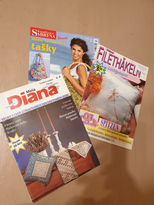 Sada 3 magazínů háčkování — foto 1