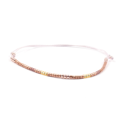 Náramek Miyuki Gold 2