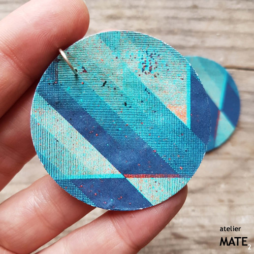 Modrá geometrie — foto 1