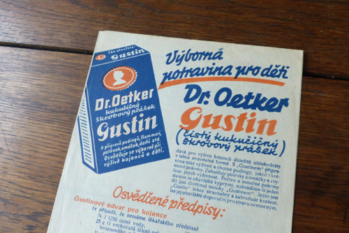 Dr. Oetker Gustin, potravina pro děti, recepty