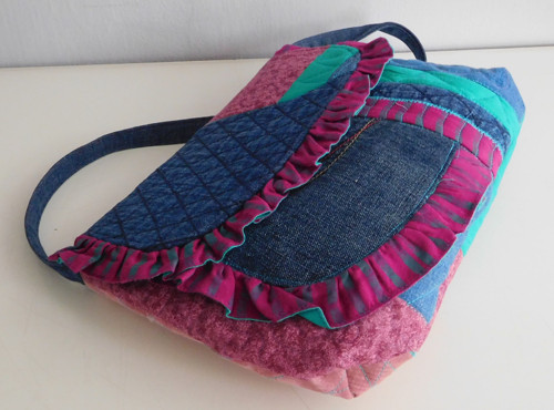 Crazy patchwork - kabelka — foto 1